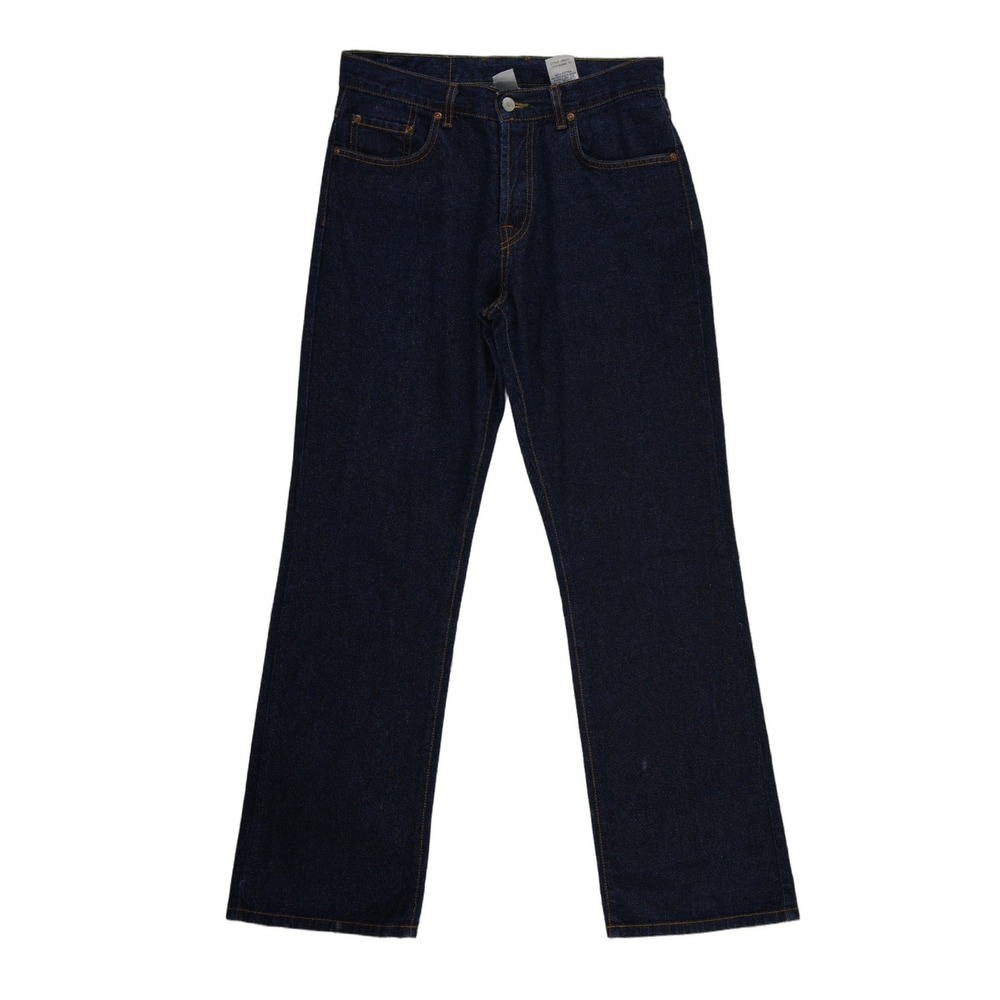 Lucky Brand Jeans Womens Size 8 Dark Wash Straight Leg 100% Cotton Y2K Dungarees